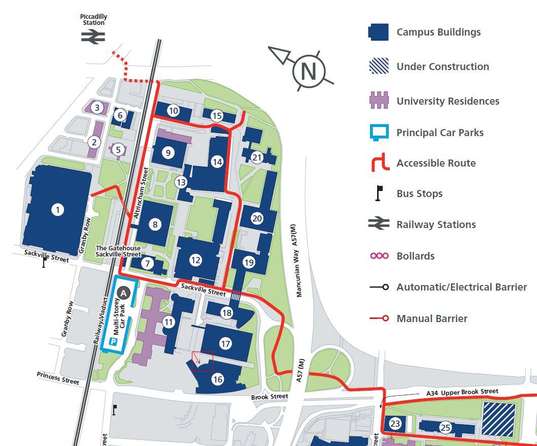 University Of Manchester Interactive Map Compchembio